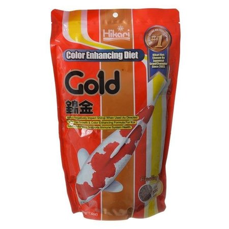 HIKARI Hikari 2242 17 oz Gold Color Enhancing Koi Food; Mini Pellet 2242